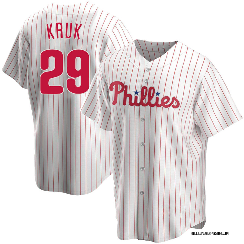 John Kruk 1984 Philadelphia Phillies Cooperstown Herren Blau